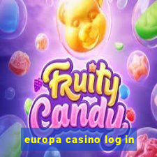 europa casino log in