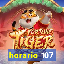 horario 107