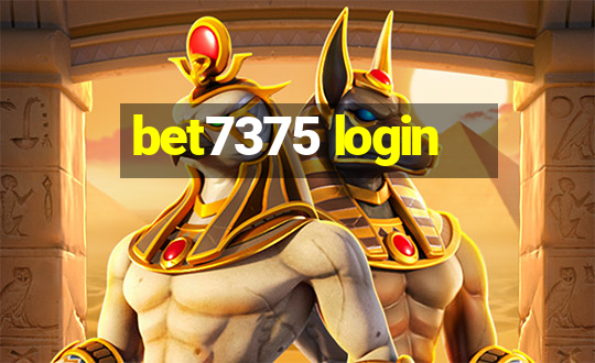 bet7375 login