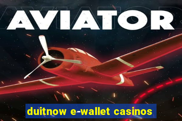 duitnow e-wallet casinos