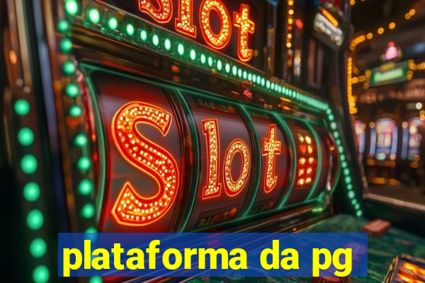 plataforma da pg