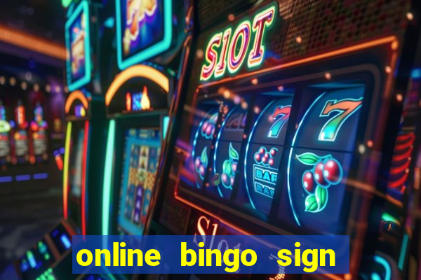 online bingo sign up bonus