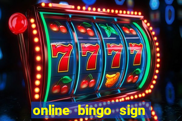 online bingo sign up bonus