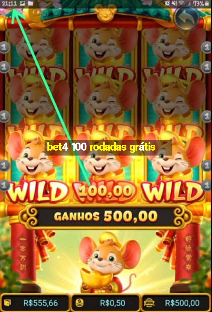 bet4 100 rodadas grátis