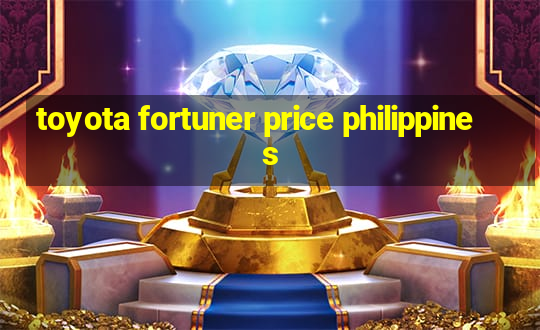 toyota fortuner price philippines