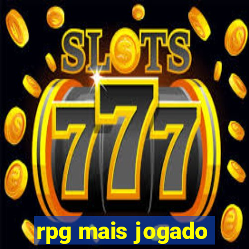 rpg mais jogado