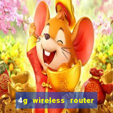 4g wireless router with sim card slot