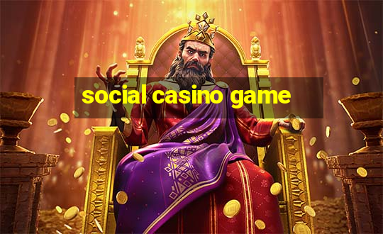 social casino game