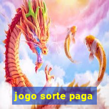 jogo sorte paga