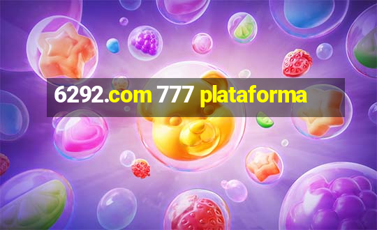 6292.com 777 plataforma