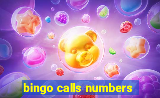 bingo calls numbers