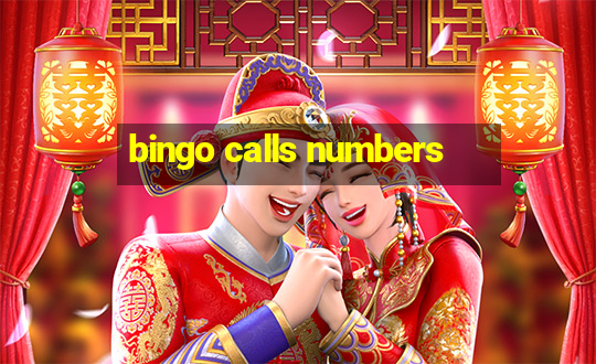 bingo calls numbers