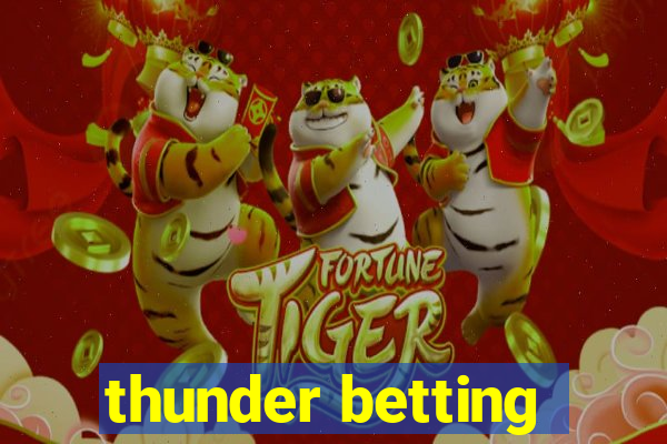 thunder betting