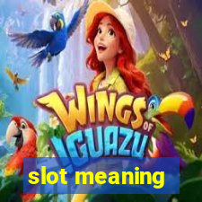 slot meaning