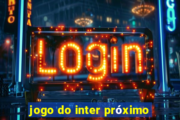 jogo do inter próximo