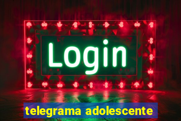 telegrama adolescente