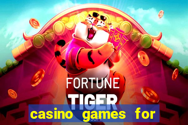 casino games for real money online