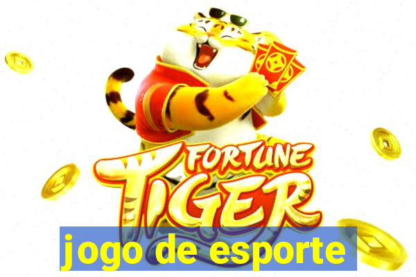 jogo de esporte