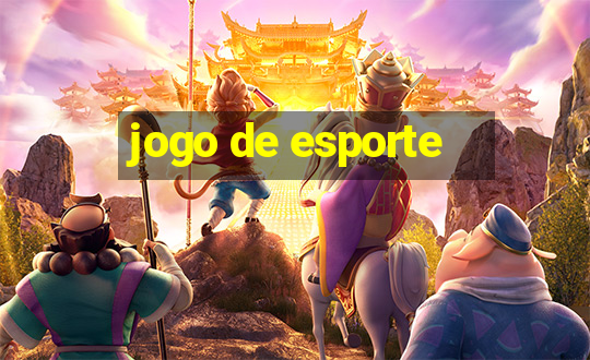 jogo de esporte