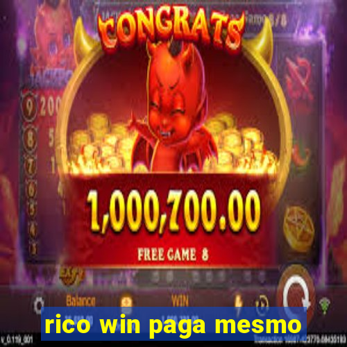 rico win paga mesmo