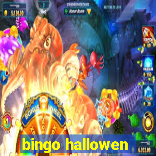 bingo hallowen