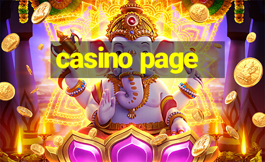 casino page