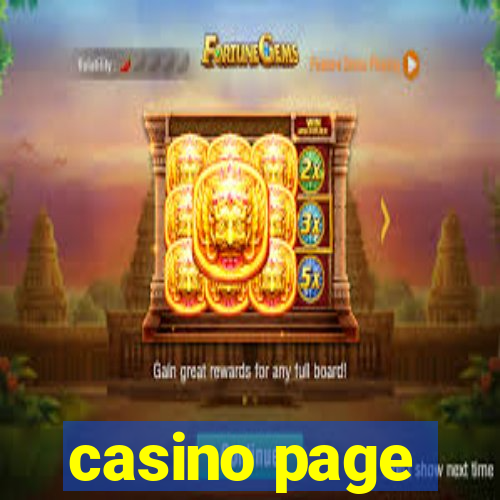 casino page