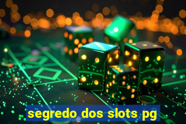 segredo dos slots pg