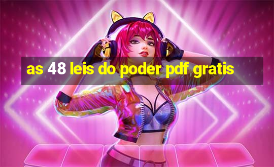 as 48 leis do poder pdf gratis