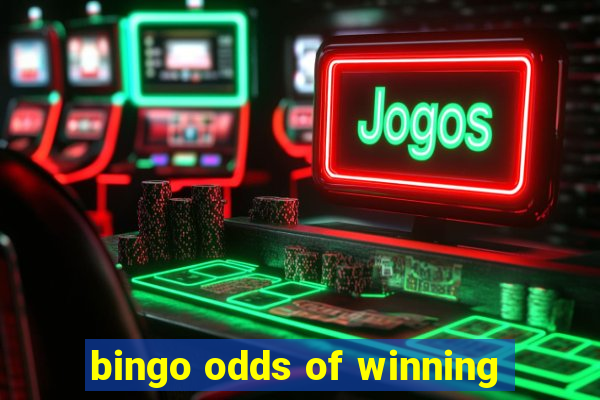 bingo odds of winning