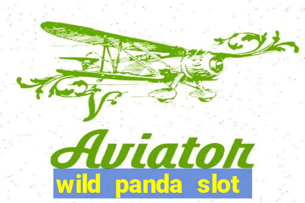 wild panda slot machine free game