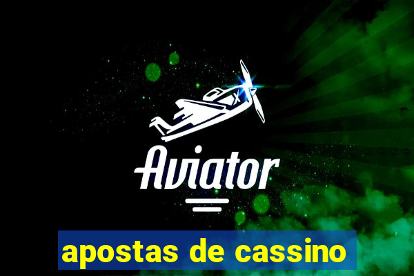 apostas de cassino