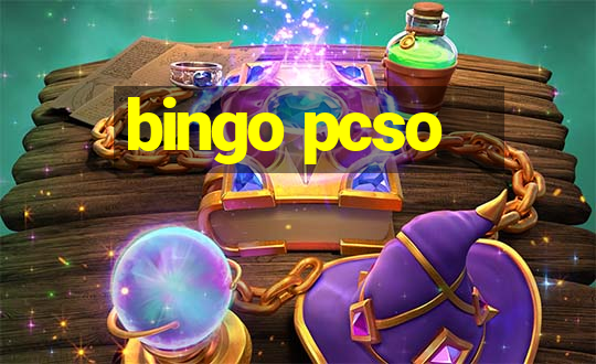 bingo pcso