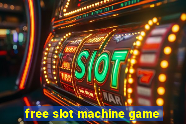 free slot machine game