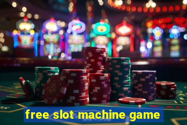 free slot machine game