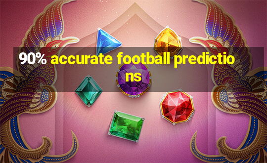 90% accurate football predictions