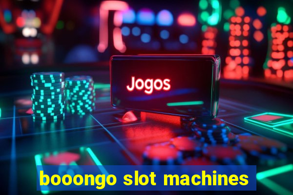 booongo slot machines