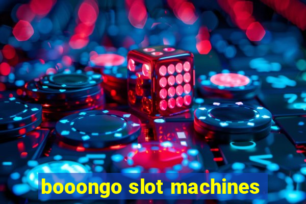 booongo slot machines