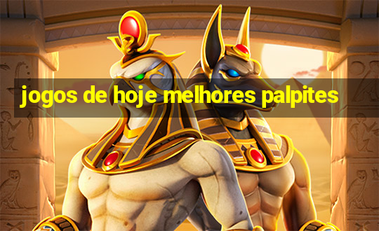 jogos de hoje melhores palpites