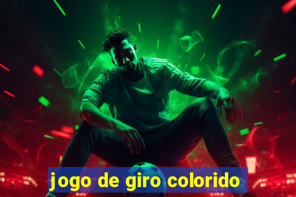 jogo de giro colorido