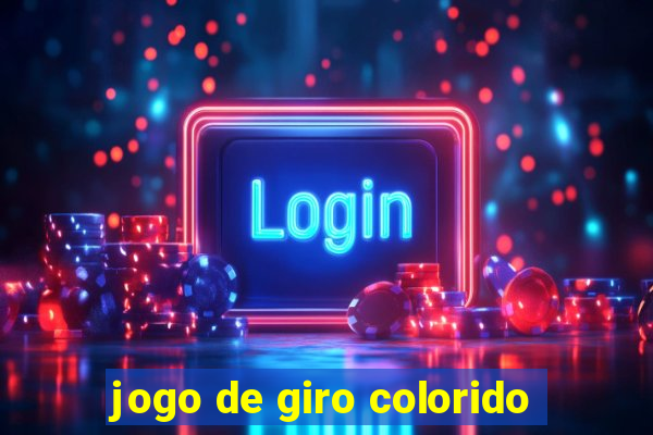 jogo de giro colorido