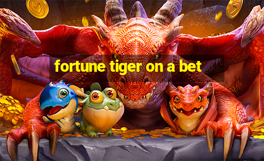 fortune tiger on a bet