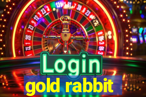 gold rabbit