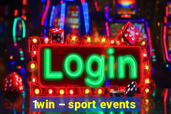 1win – sport events