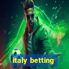 italy betting