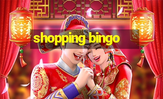 shopping bingo