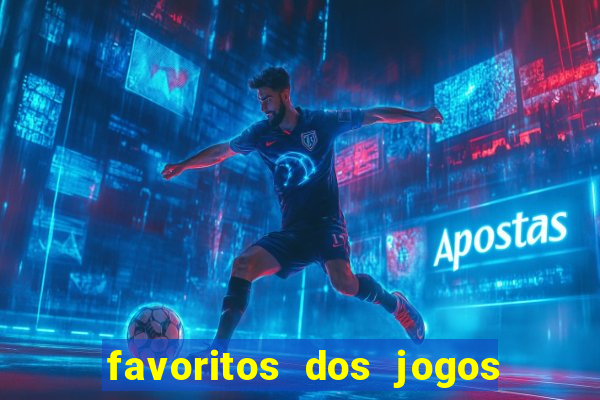 favoritos dos jogos de hoje do brasileir?o