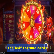 tea leaf fortune cards