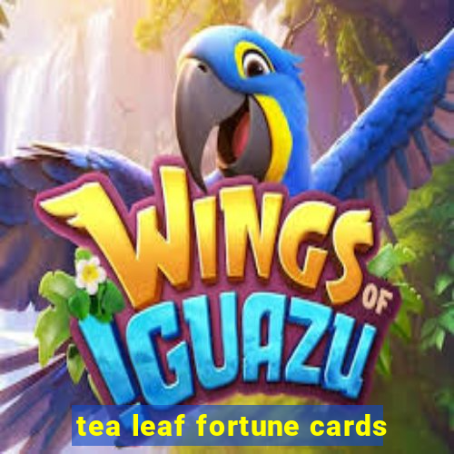 tea leaf fortune cards