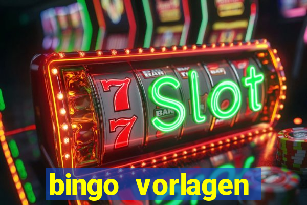 bingo vorlagen kostenlos erstellen